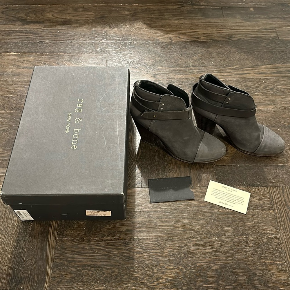 Rag & Bone Harrow Boot Slate - 38.5 - image 1